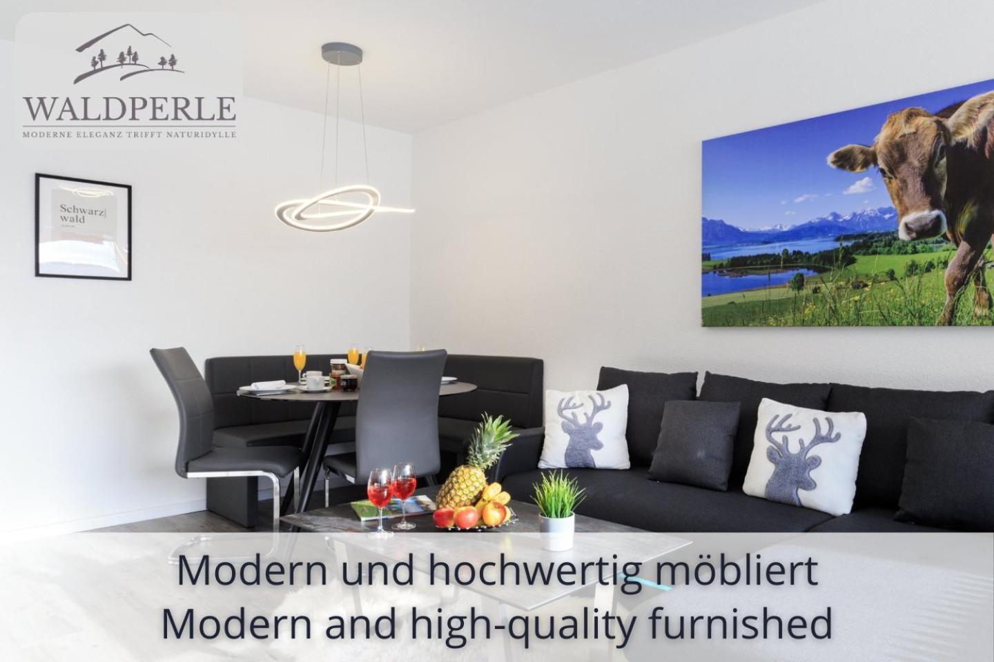 Exklusives 5-Sterne Apartment Waldperle Mit Indoor-Pool, Sauna, Top Lage Und Ausblick In Die Natur, Hunde Willkommen Schonach im Schwarzwald Экстерьер фото